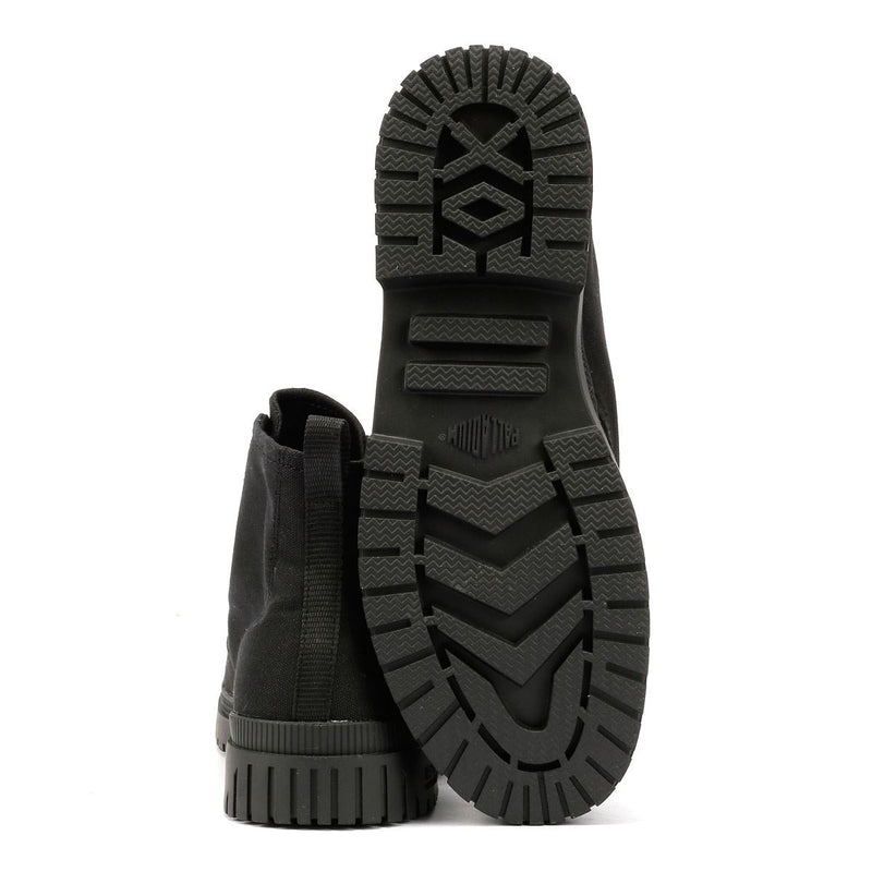 Palladium SP20 Hi CVS Canvas Schwarze Farbe Stiefel
