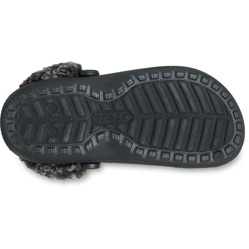 Crocs Classic Fleece Lined Thermoplastische Schwarze Clogs Für Herren