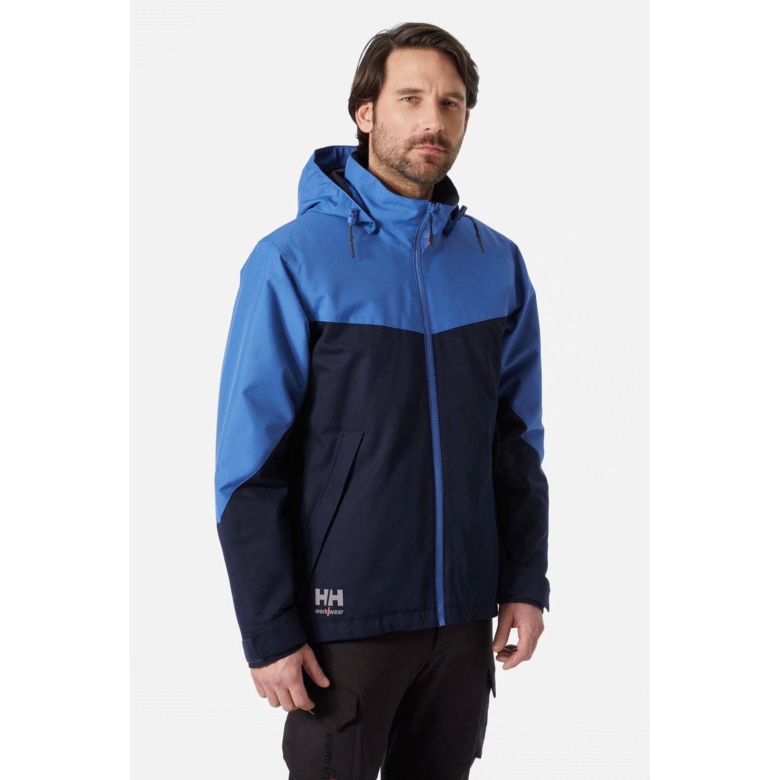 Helly Hansen Workwear Oxford Herren Blaue Winterjacke