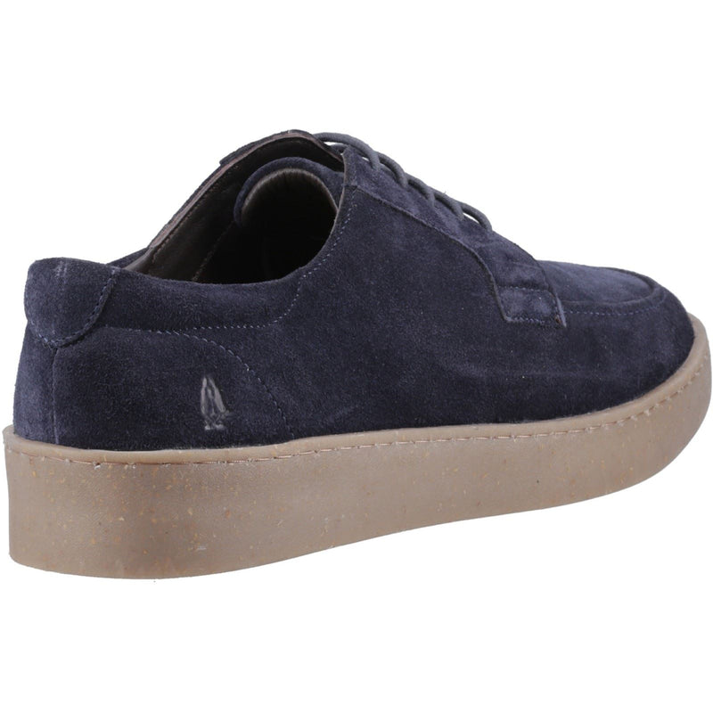 Hush Puppies Rafael Herren Wildleder Halbschuhe In Marineblau Mit Schnürung