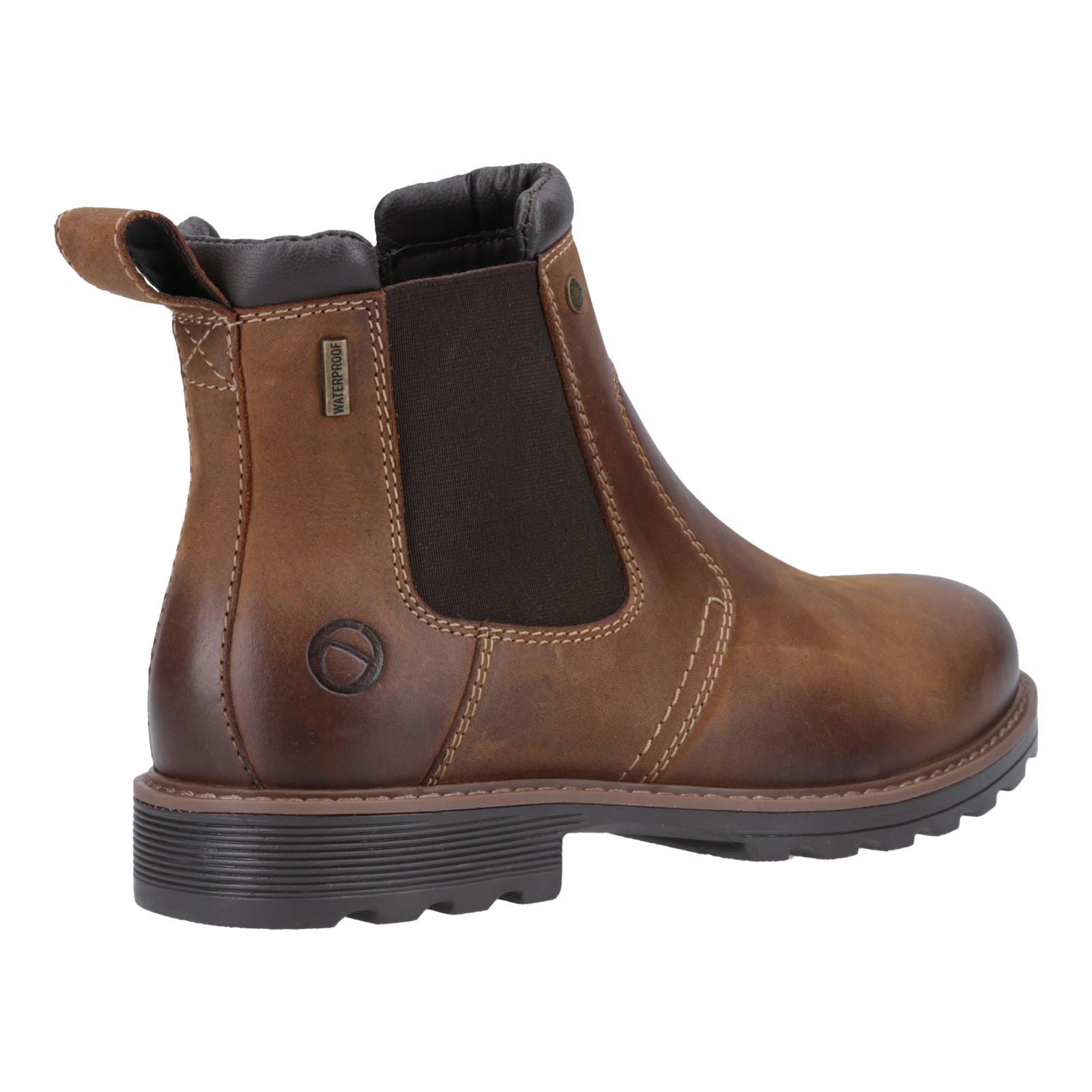 Cotswold Leafield Leder Herren Tan Stiefel