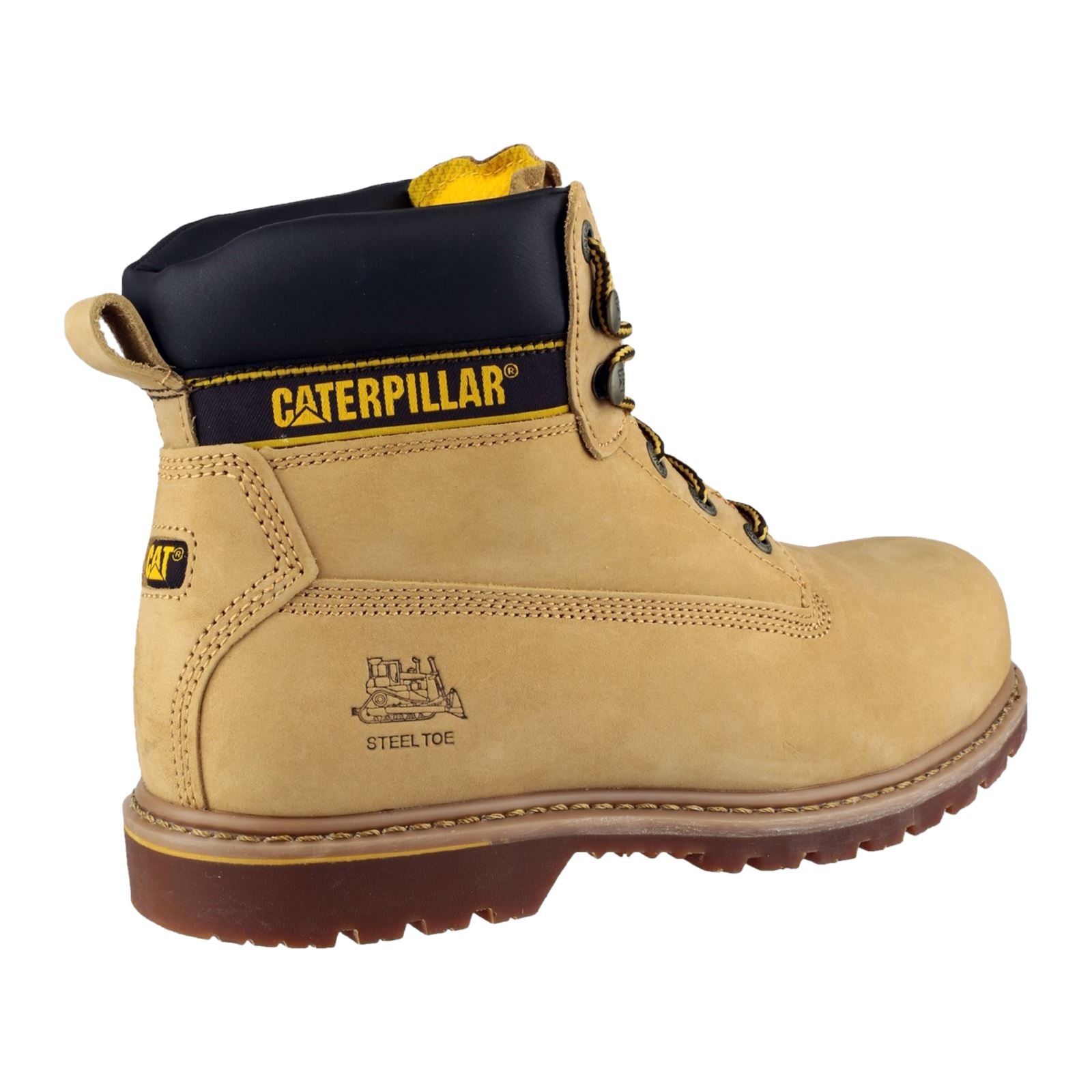 Caterpillar Holton S3 Leder Honey Sicherheitsschuhe