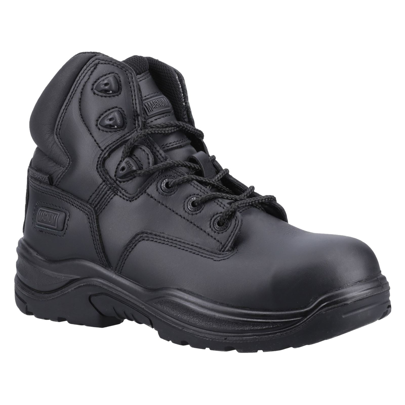 Magnum Responder Leder Schwarze Sicherheitsstiefel