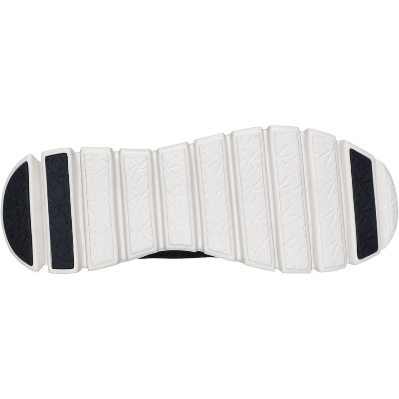 Skechers Glide-Step Noxus Textile Herrenschwarze Sneakers