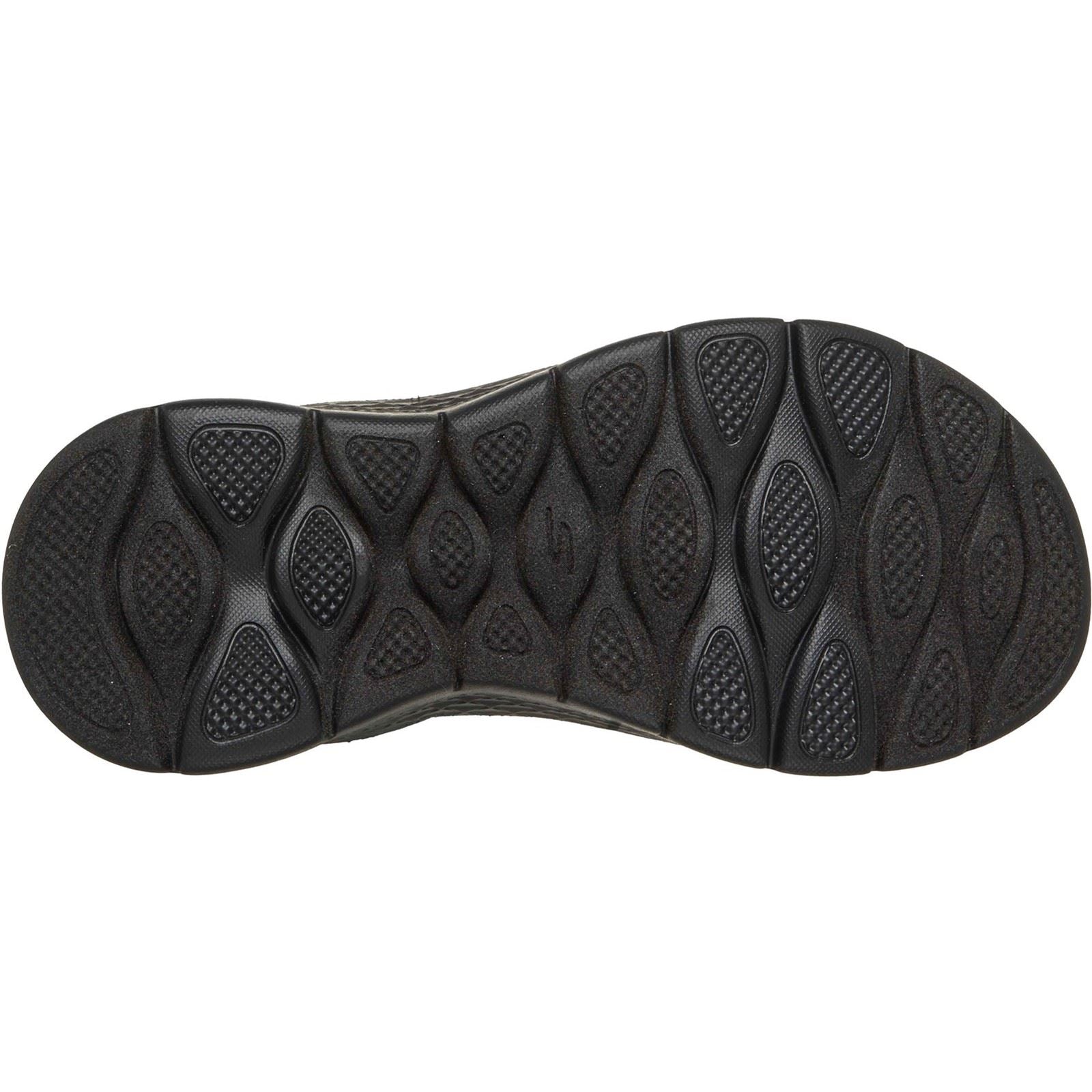 Skechers GO WALK Flex Illuminate Textile Damen Schwarz Sandalen