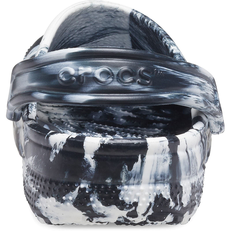 Crocs Marble Thermoplastische Weiße/Schwarze Clogs