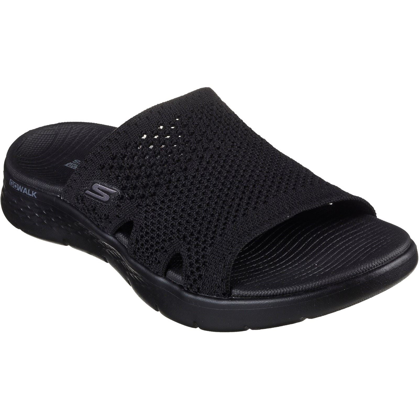 Skechers GO WALK Flex Elation Polyester Damen Schwarz Sandalen