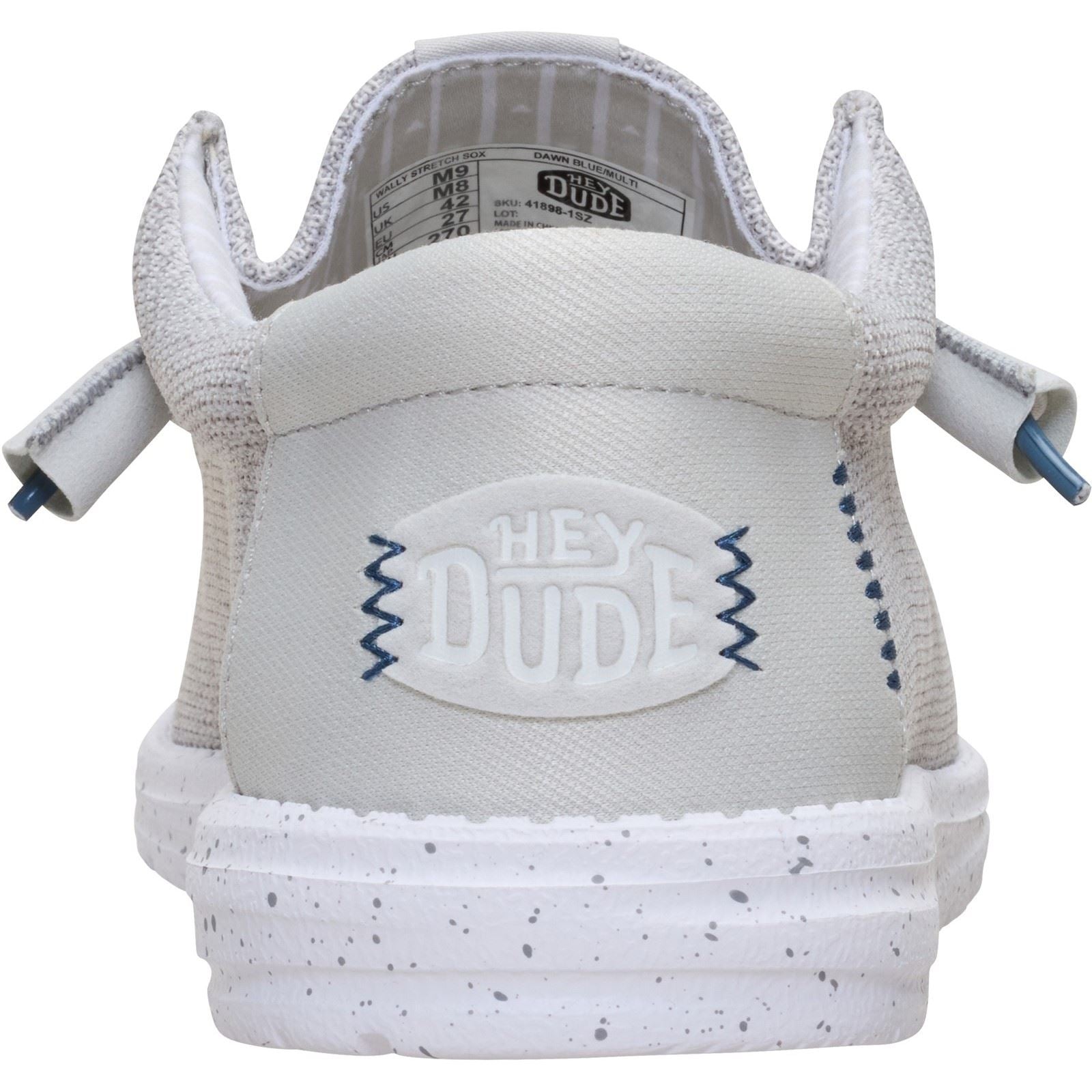 HEYDUDE Wally Stretch Sox Polyester Herren Loafer In Dämmerungsblau/Multi
