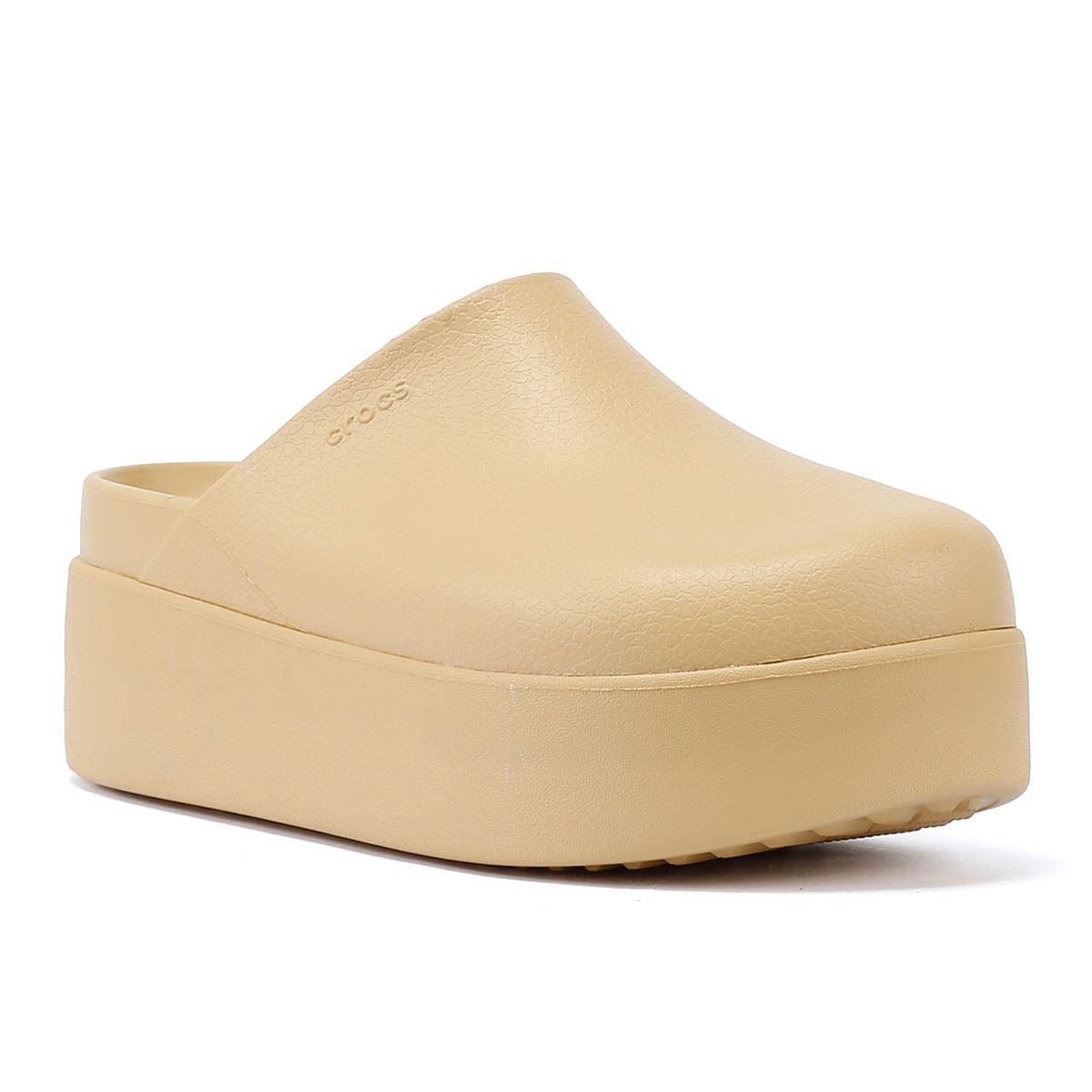 Crocs Dylan Platform Damen Weizen Clogs