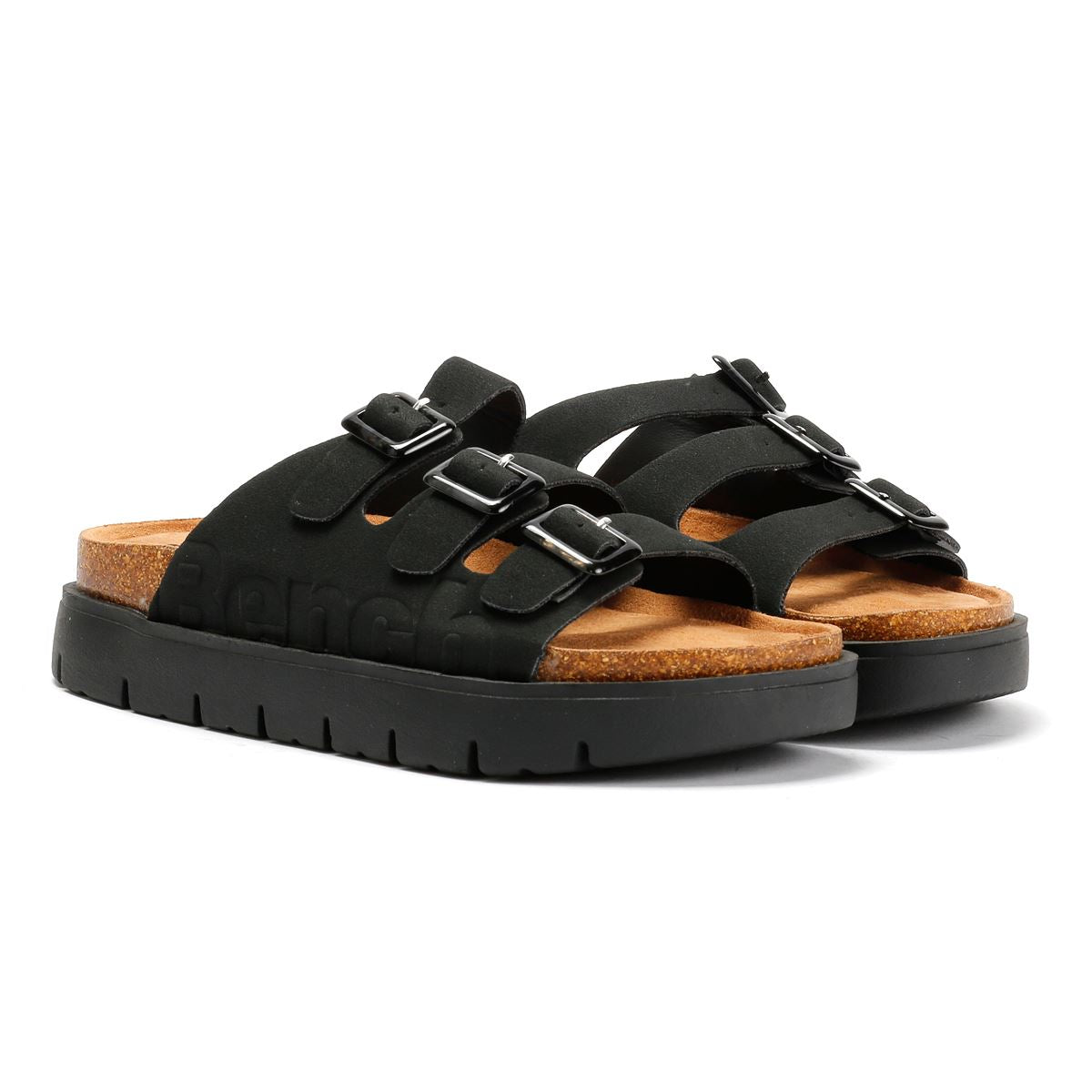 Bench Ushuaia Damen Schwarze Sandalen