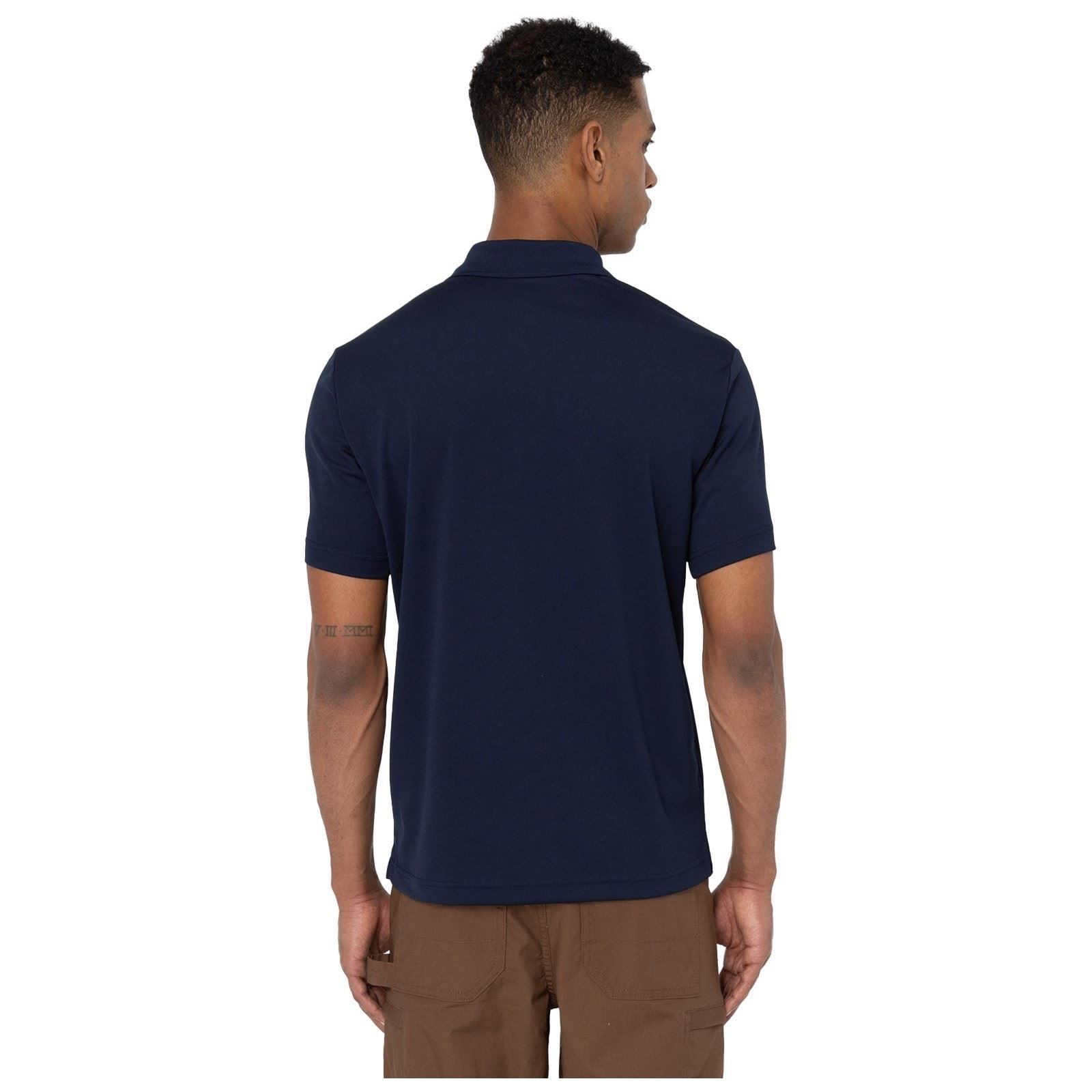 Dickies Everyday Polyester Herren Blaues Polohemd
