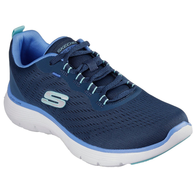 Skechers Flex Appeal 5.0 Damen Textile Marineblau/Blau Sneakers