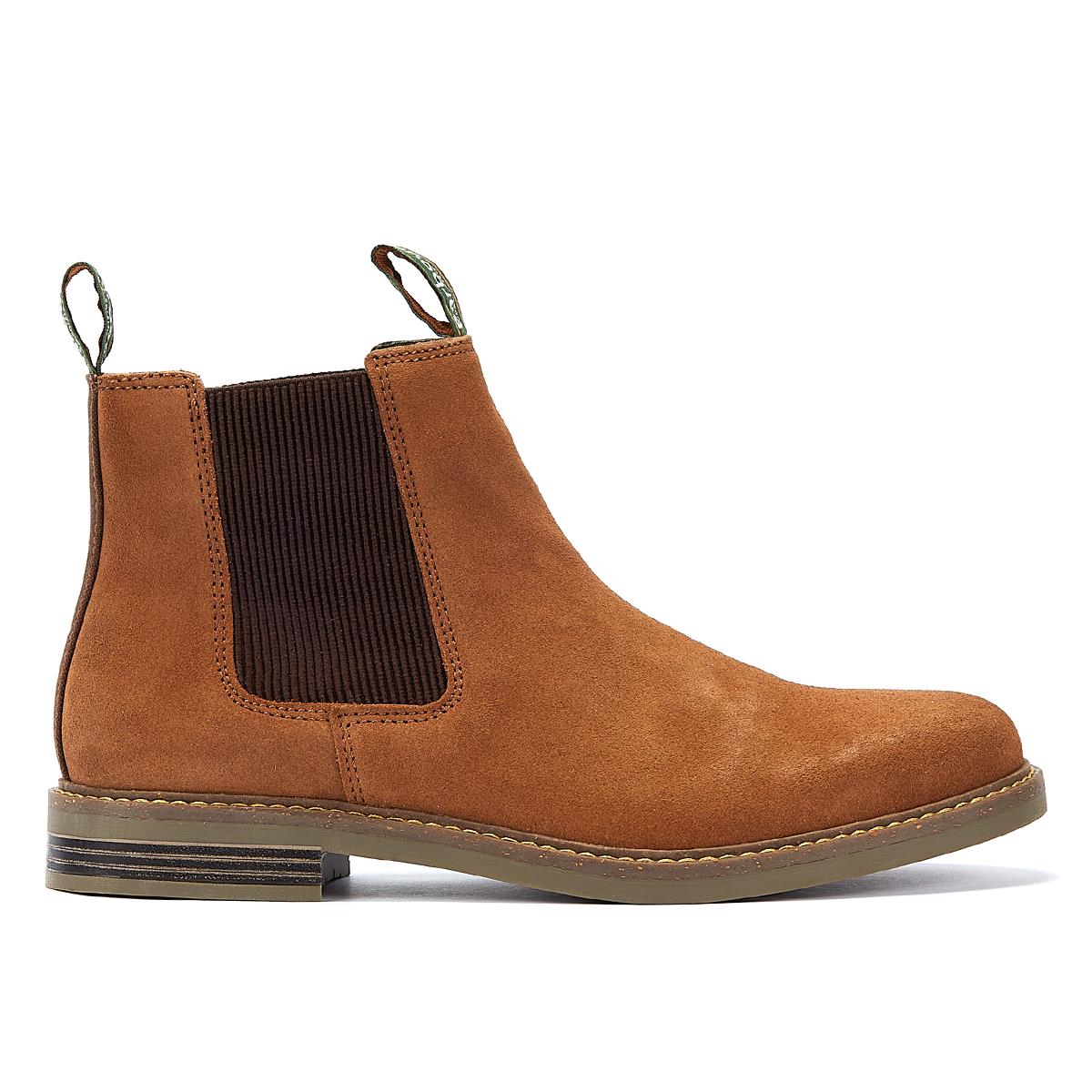 Barbour Farsley Wildleder Herren Stiefel In Beige