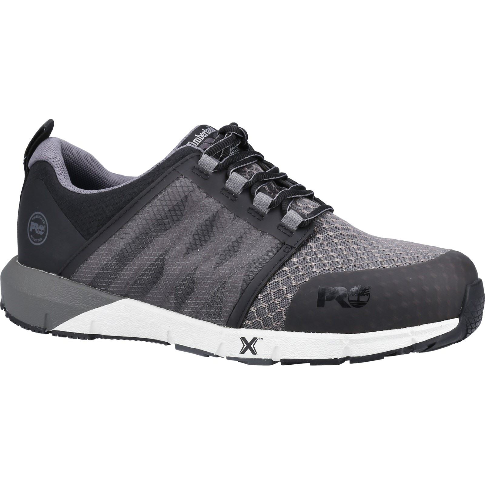 Timberland Pro Radius Textile Grau/Schwarz Sicherheitssneaker