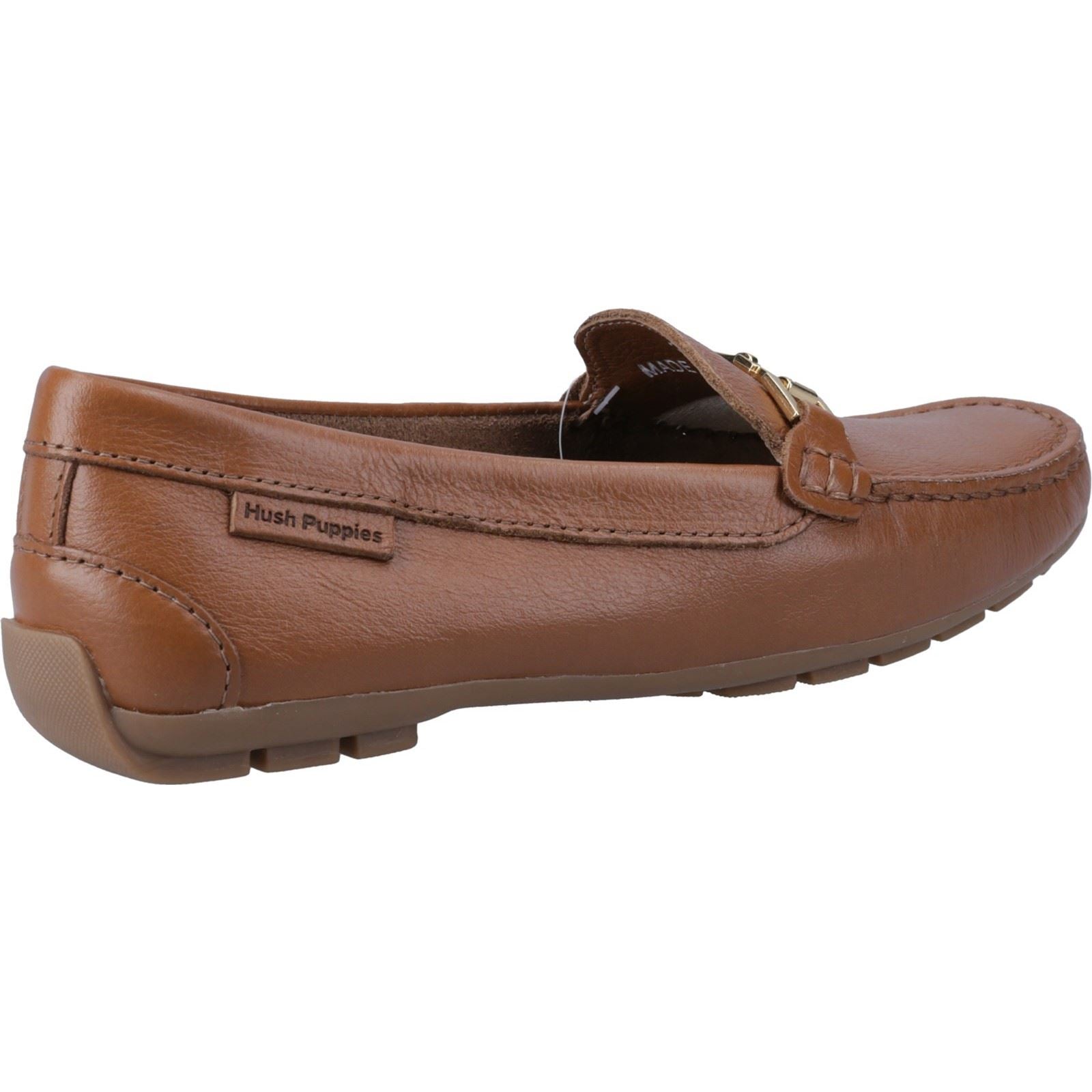 Hush Puppies Eleanor Leder Damen Tan Loafers