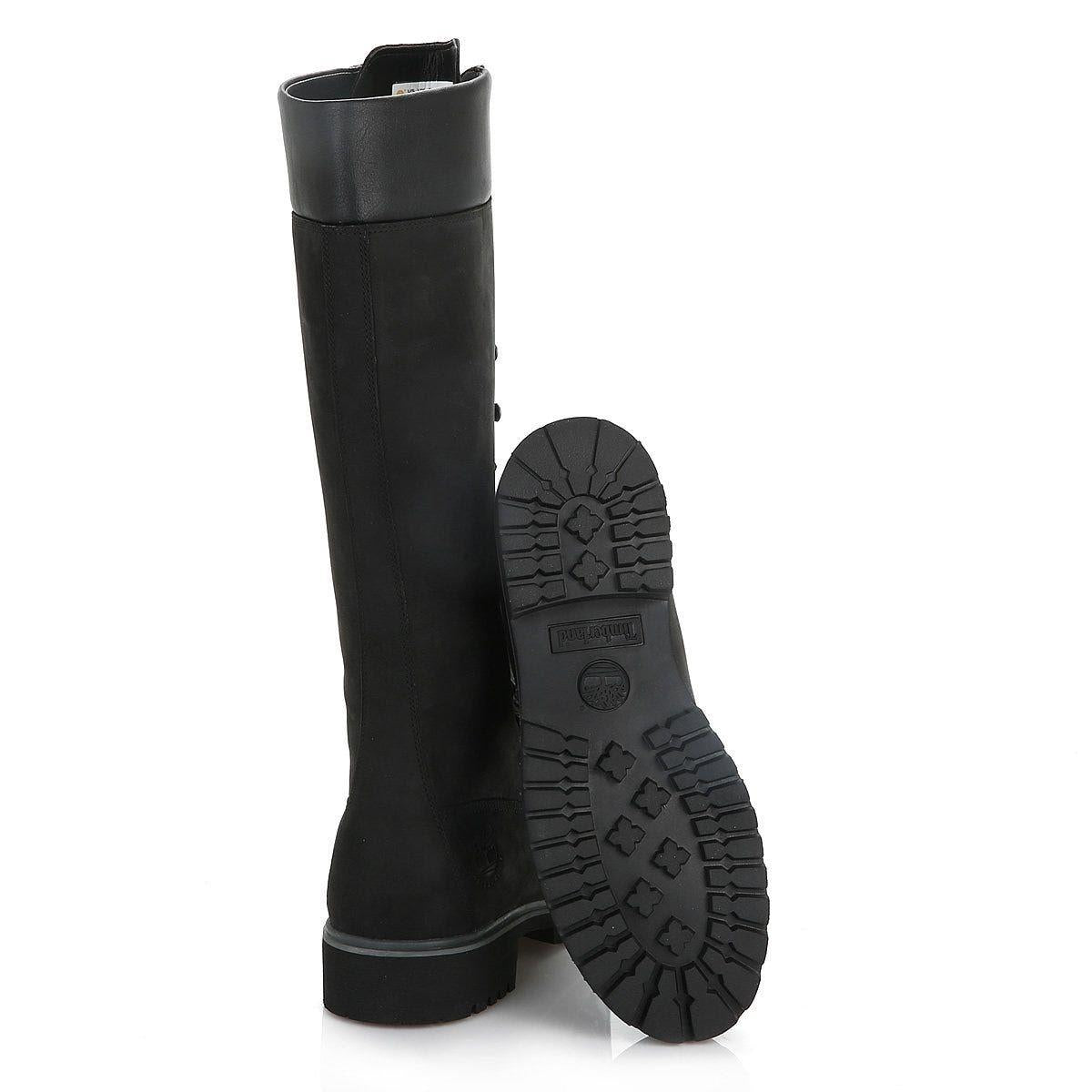 Timberland 14 Inch Premium Women's Schwarzer Stiefel