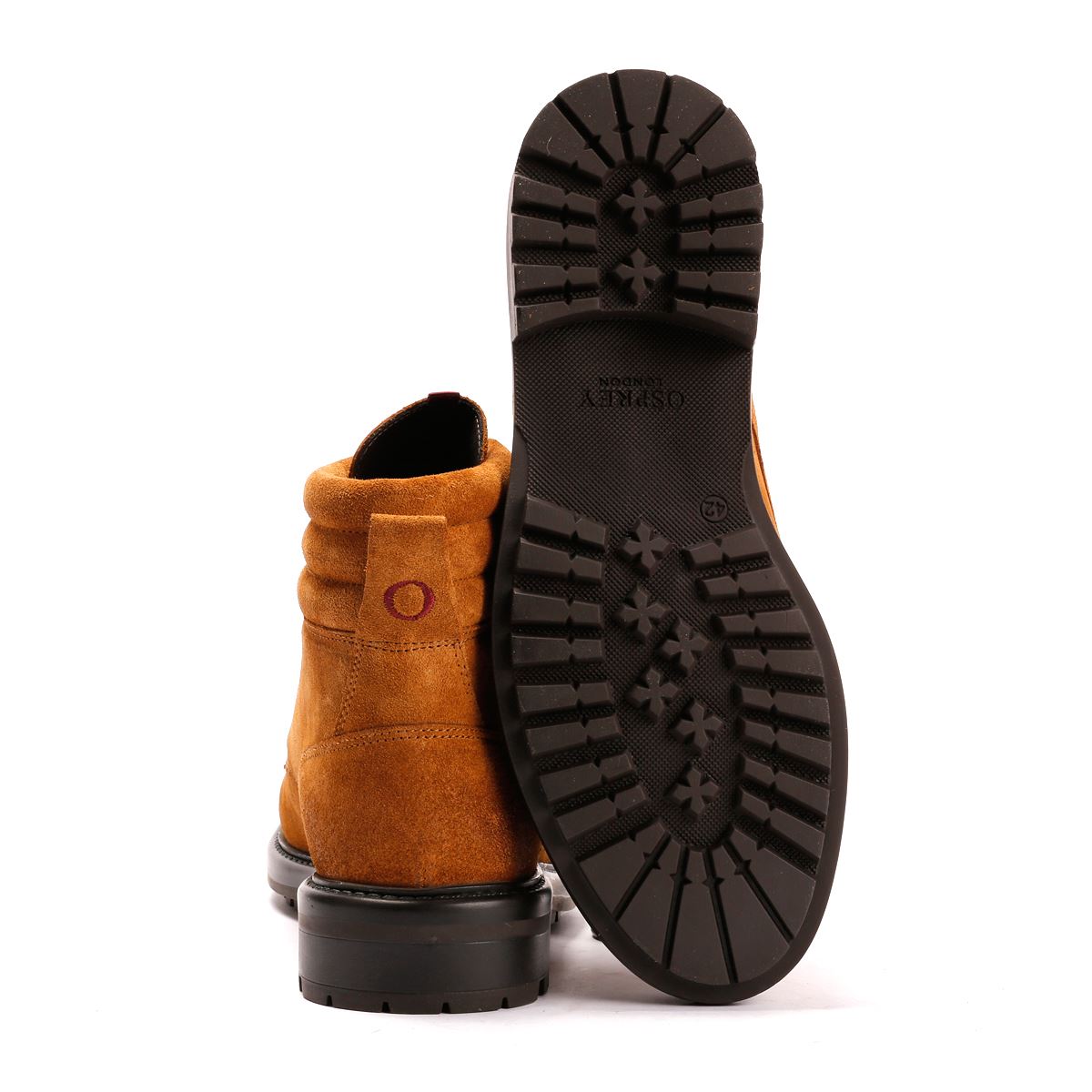 Osprey London The Pentney Wildleder Herren Braune Stiefel