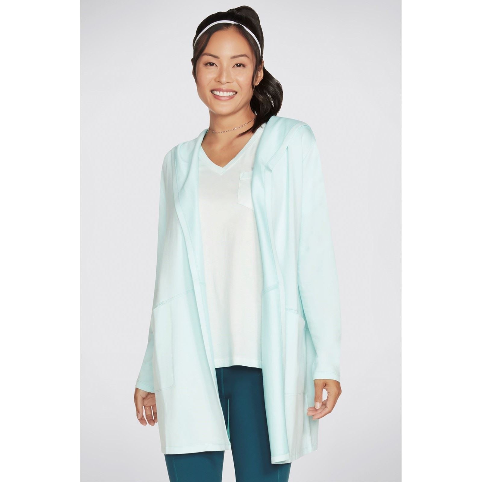 Skechers Performance Restful Damen Blaue Cardigans