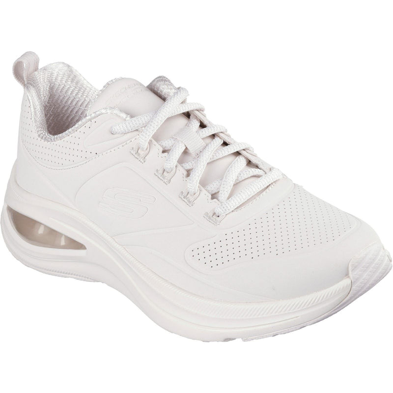 Skechers Skech-Air Meta Extraordinaire Synthetische Damen Sneaker In Off-Weiß