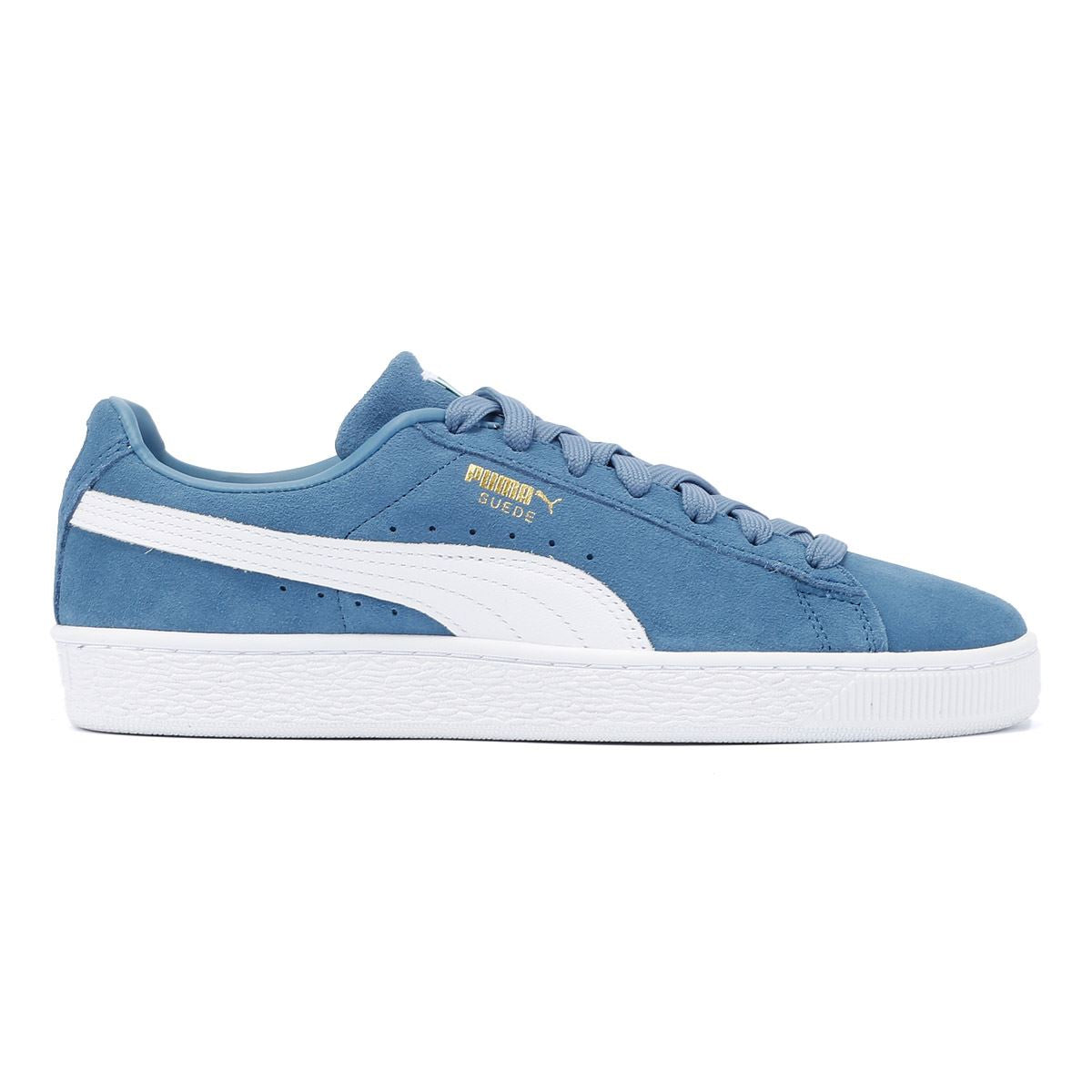 Puma Suede Classic Blaue Wildleder Sneakers
