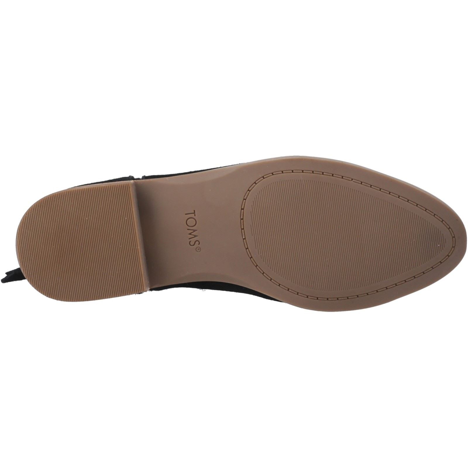 TOMS Rylie Leder Damen Schwarze Stiefel