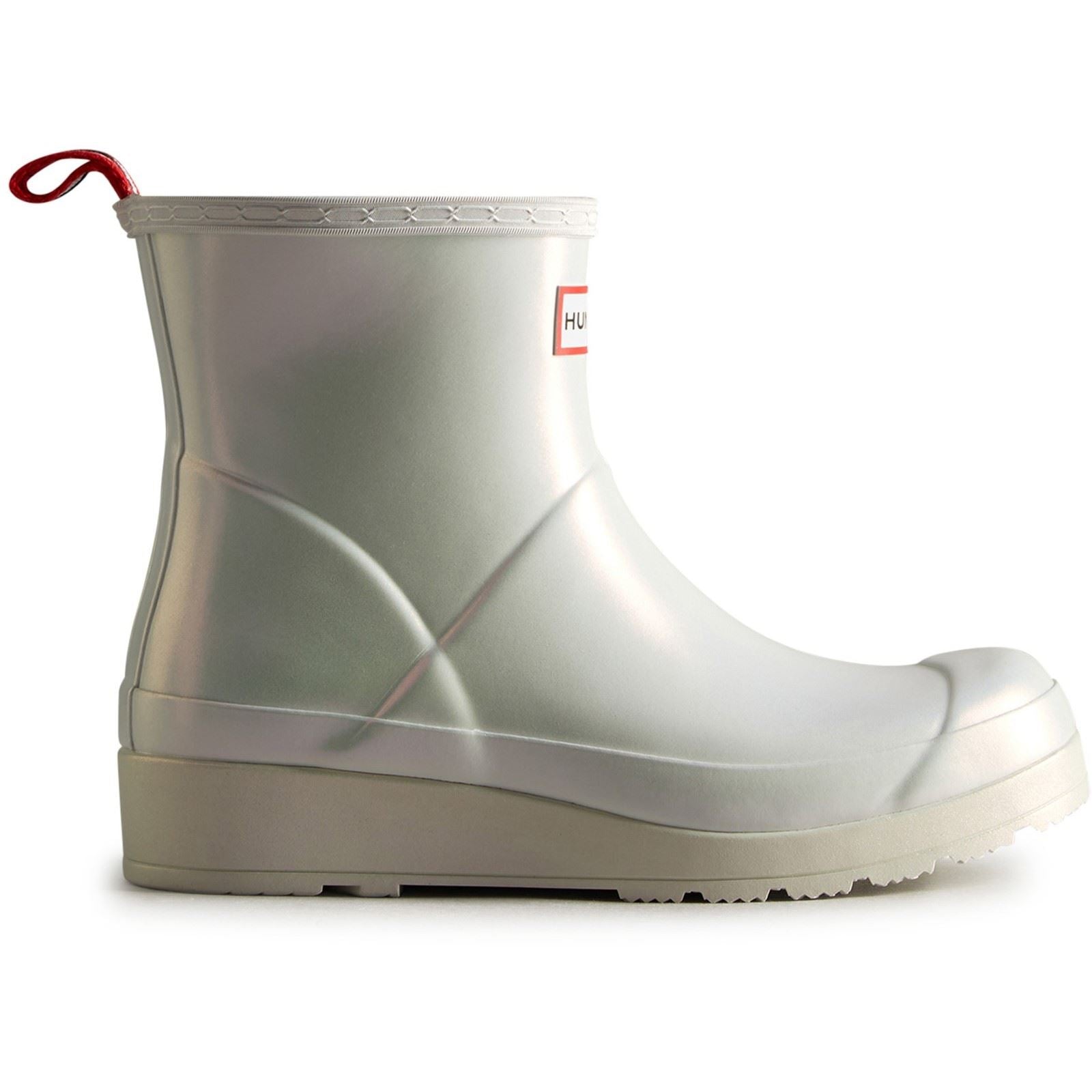 Hunter Nebula Play Damen Gummistiefel In Silber