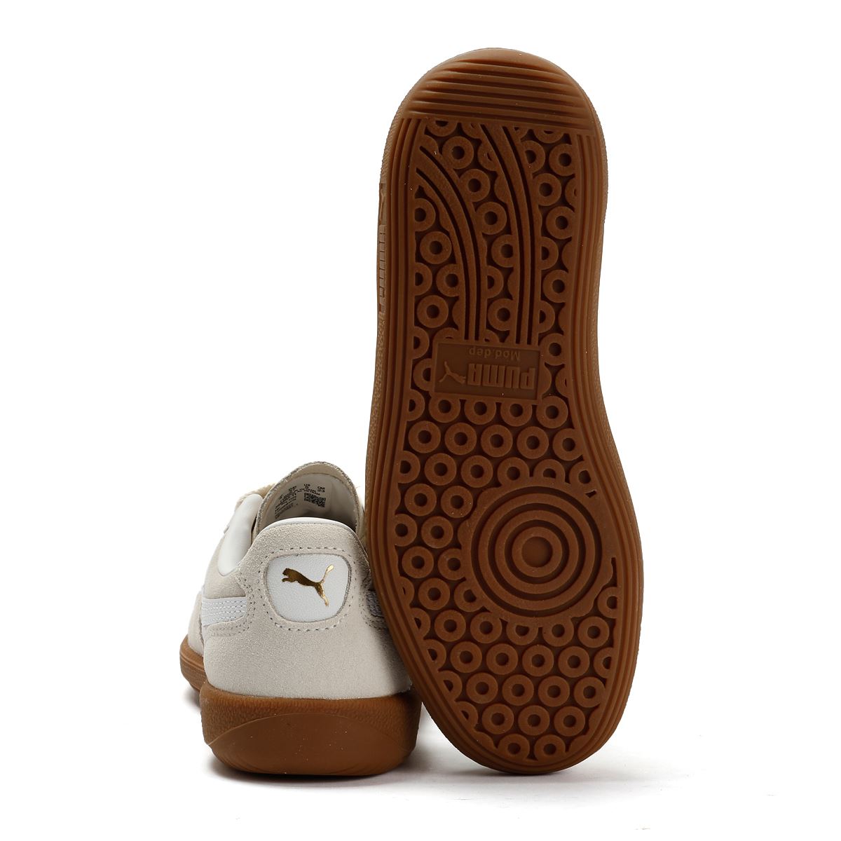 Puma Palermo Wildleder Damen Weiße Sneakers