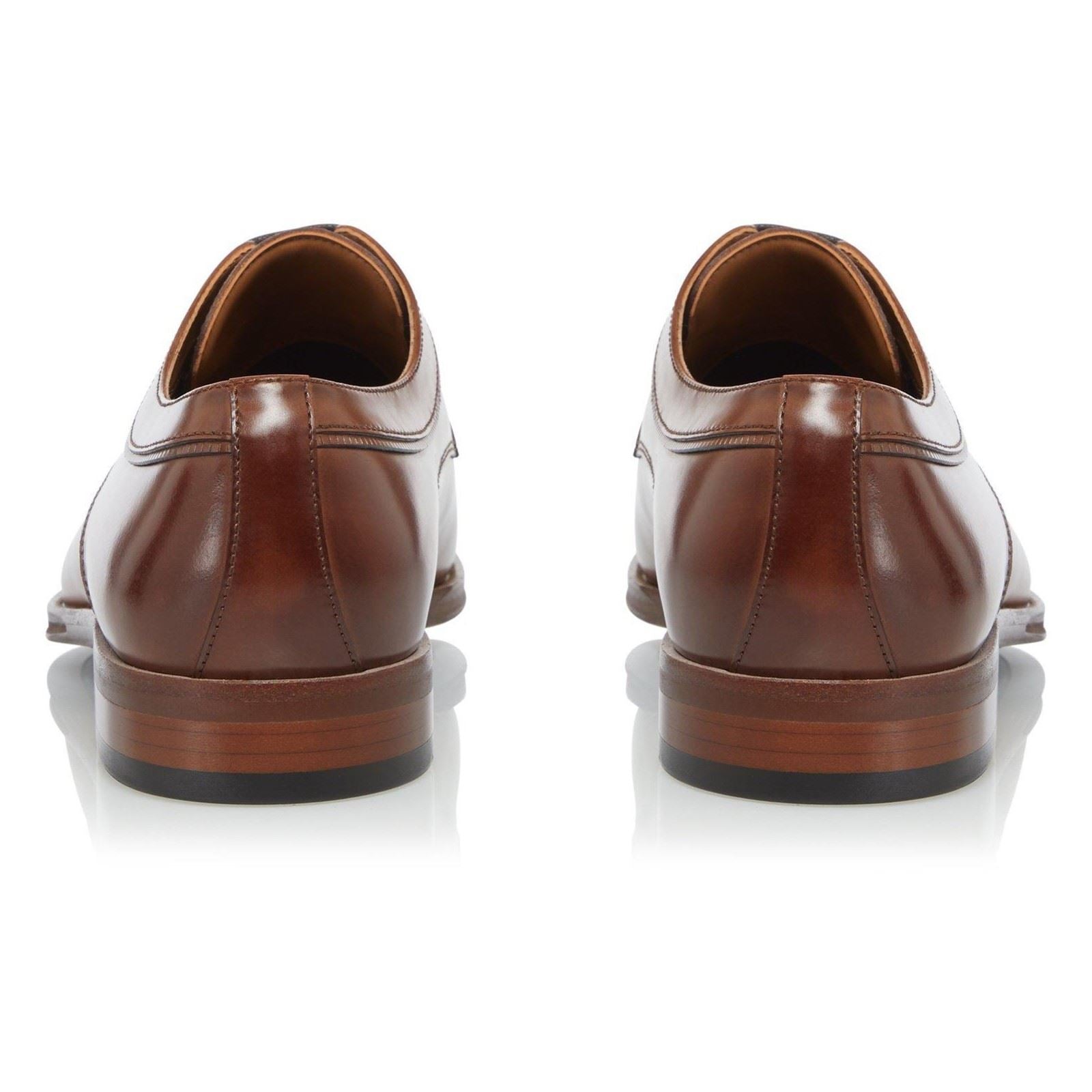Dune Sparrows Leder Herren Braun Oxford Schuhe
