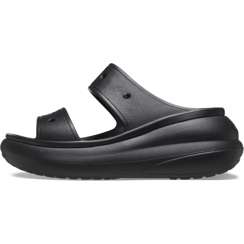 Crocs Classic Crush Damen Clogs Aus Thermoplast In Schwarz