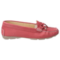 Hush Puppies Maggie Leder-Damenschuhe, Rote Loafer