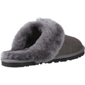 Hush Puppies Samantha Damen Hausschuhe aus Wildleder in Grau