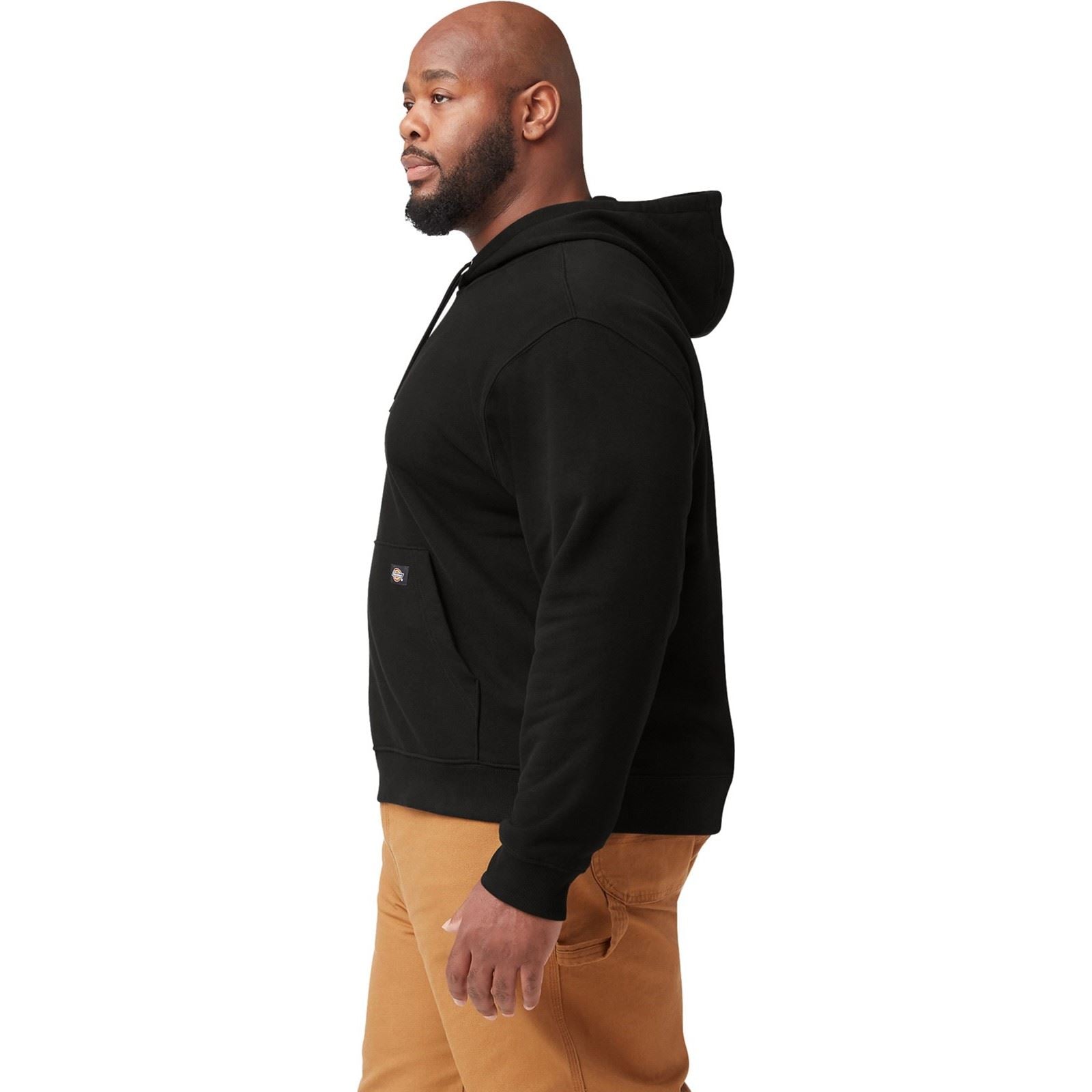 Dickies Everyday Fleece Baumwolle Herren Schwarzes Kapuzensweatshirt