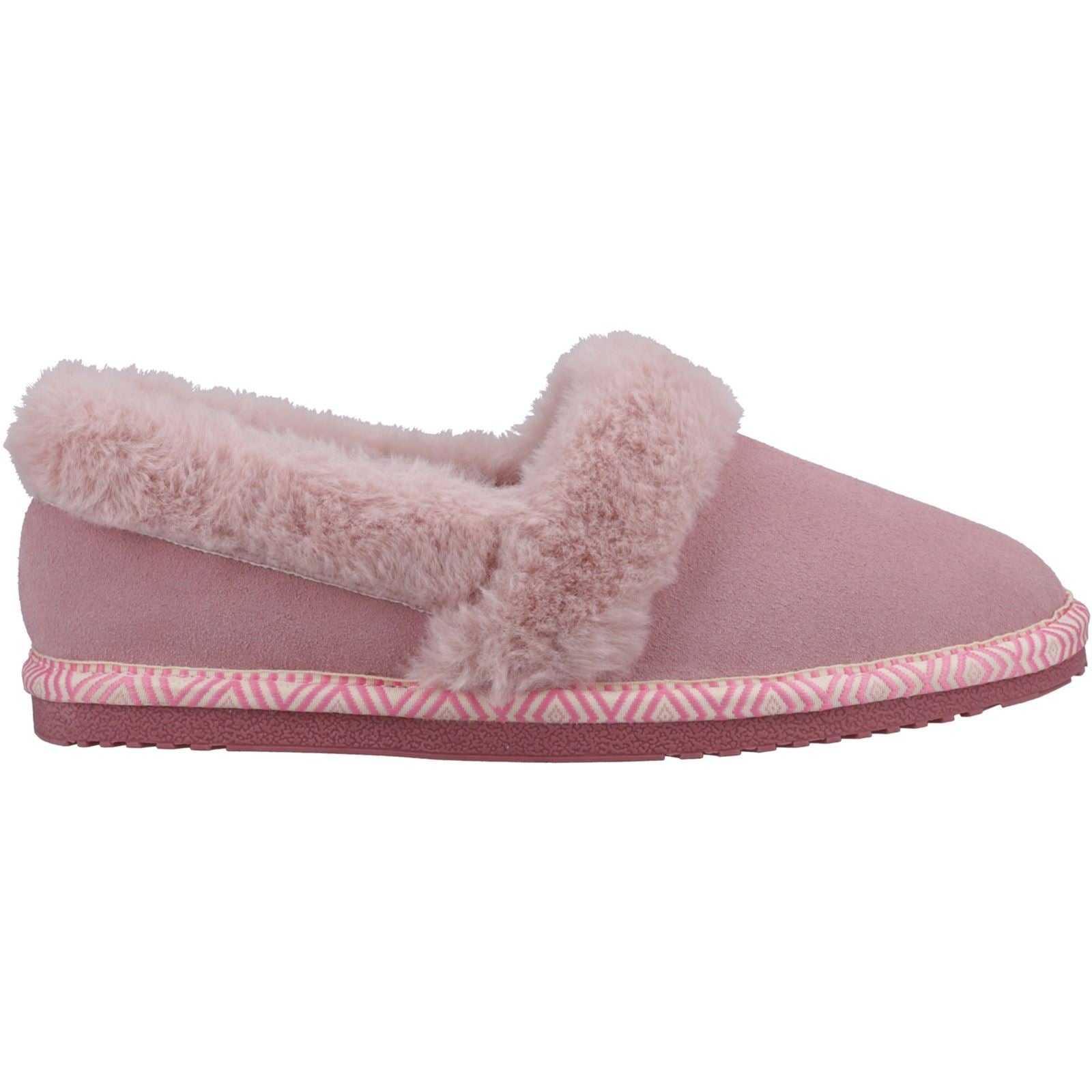 Hush Puppies Ariel Wildleder Damen Blush Hausschuhe