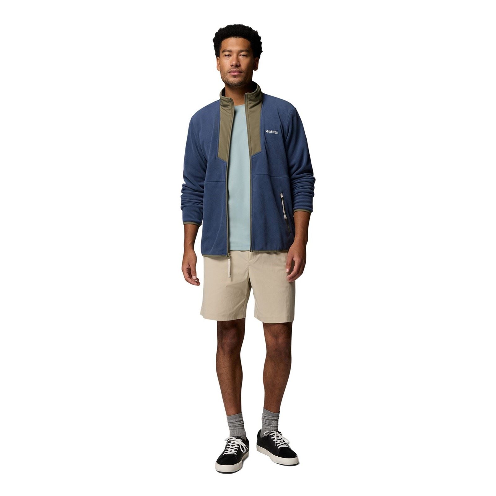 Columbia Sequoia Grove Full Zip Herren Blaue Fleecejacke