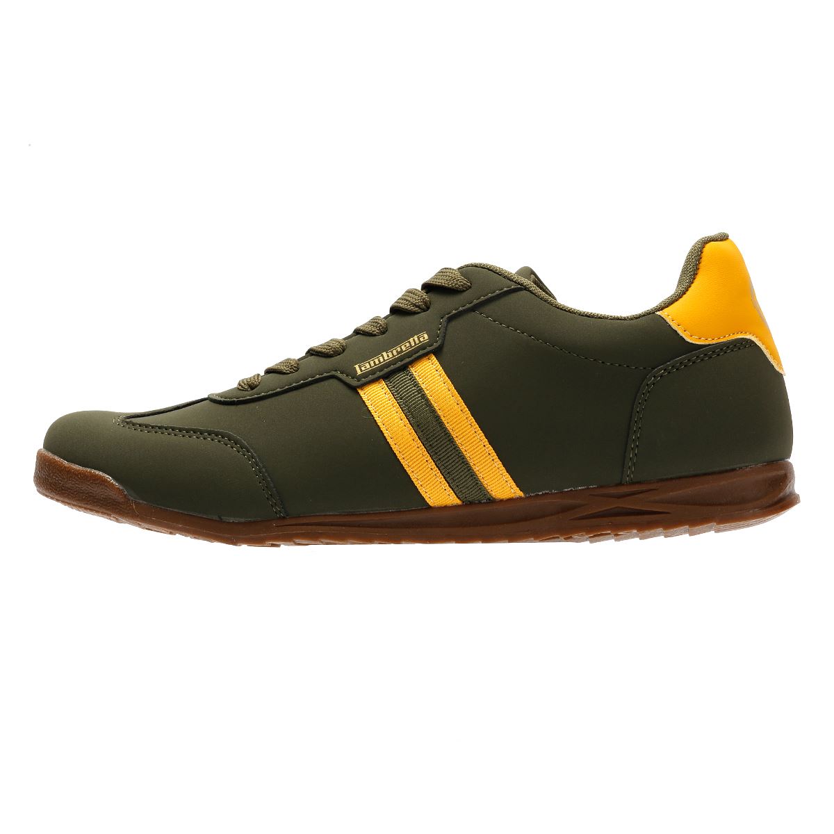 Lambretta Tackle Herren Grüne Sneaker