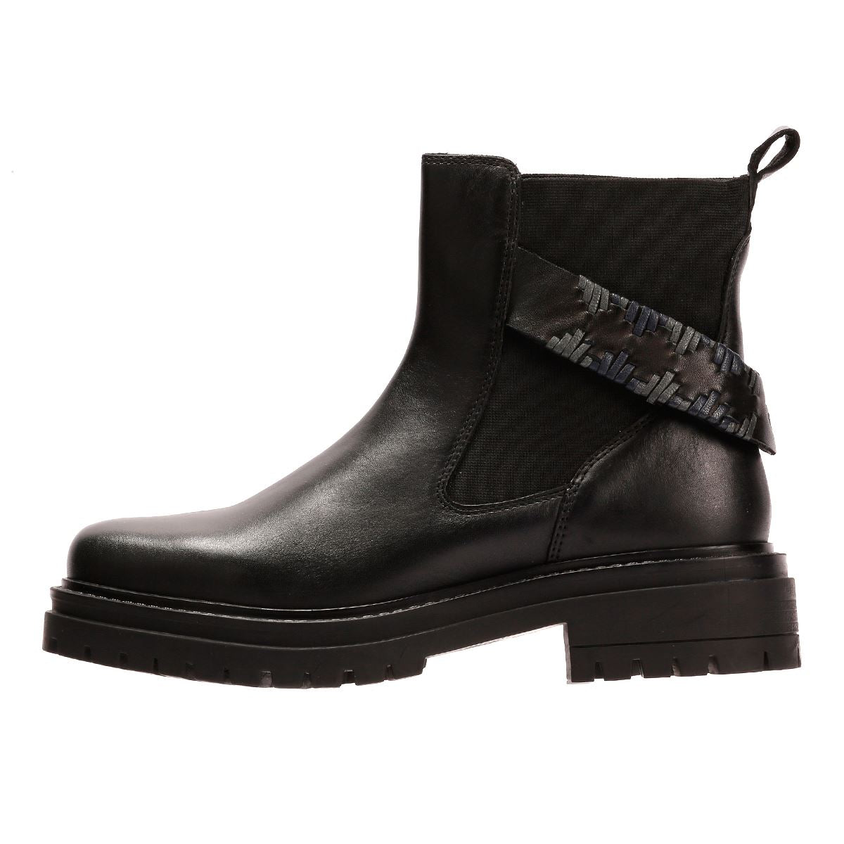 Osprey London The Guildford Chelsea Leder Damen Schwarze Stiefel