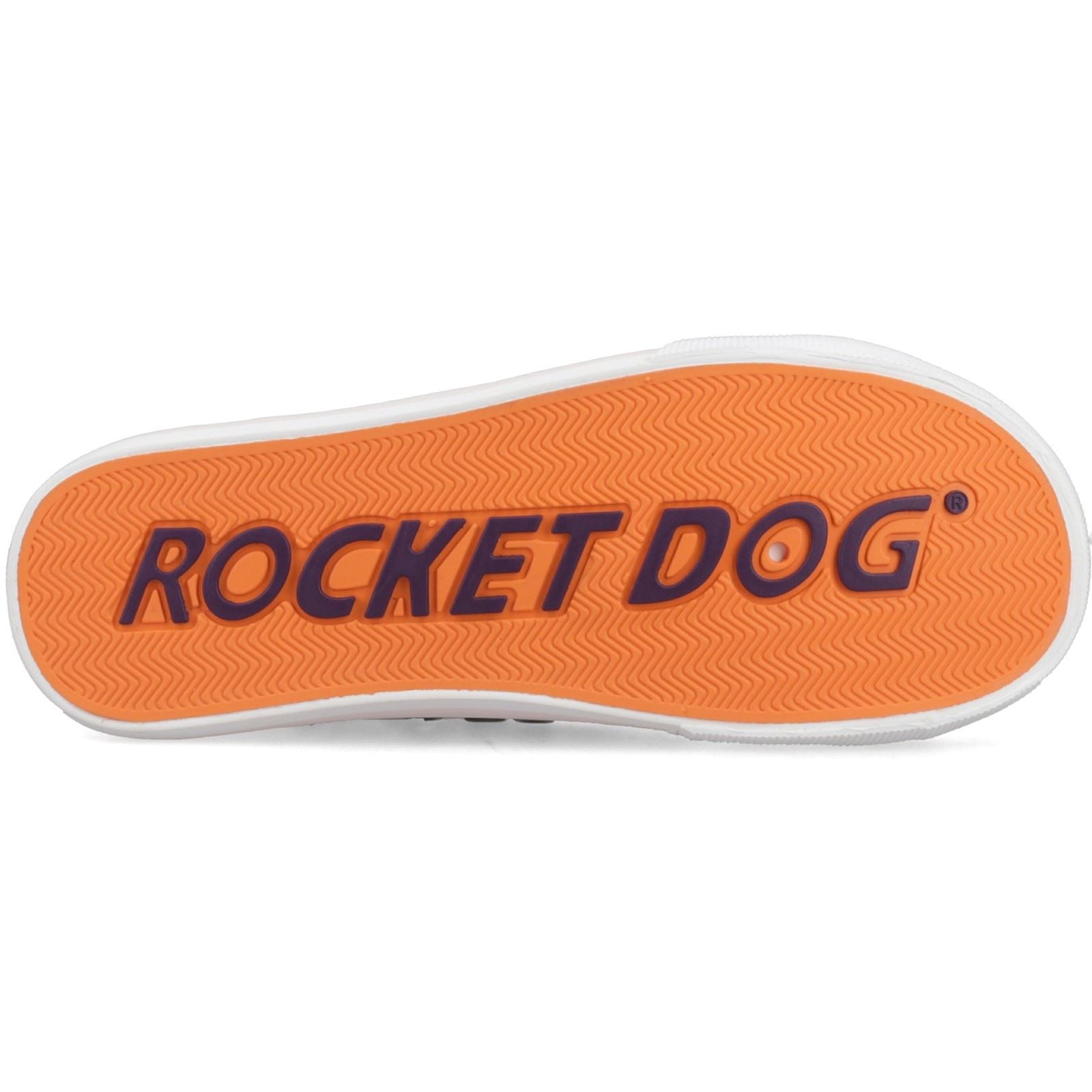 Rocket Dog Jazzin Snap Baumwolle Damen Pink/Mehrfarbige Sneaker