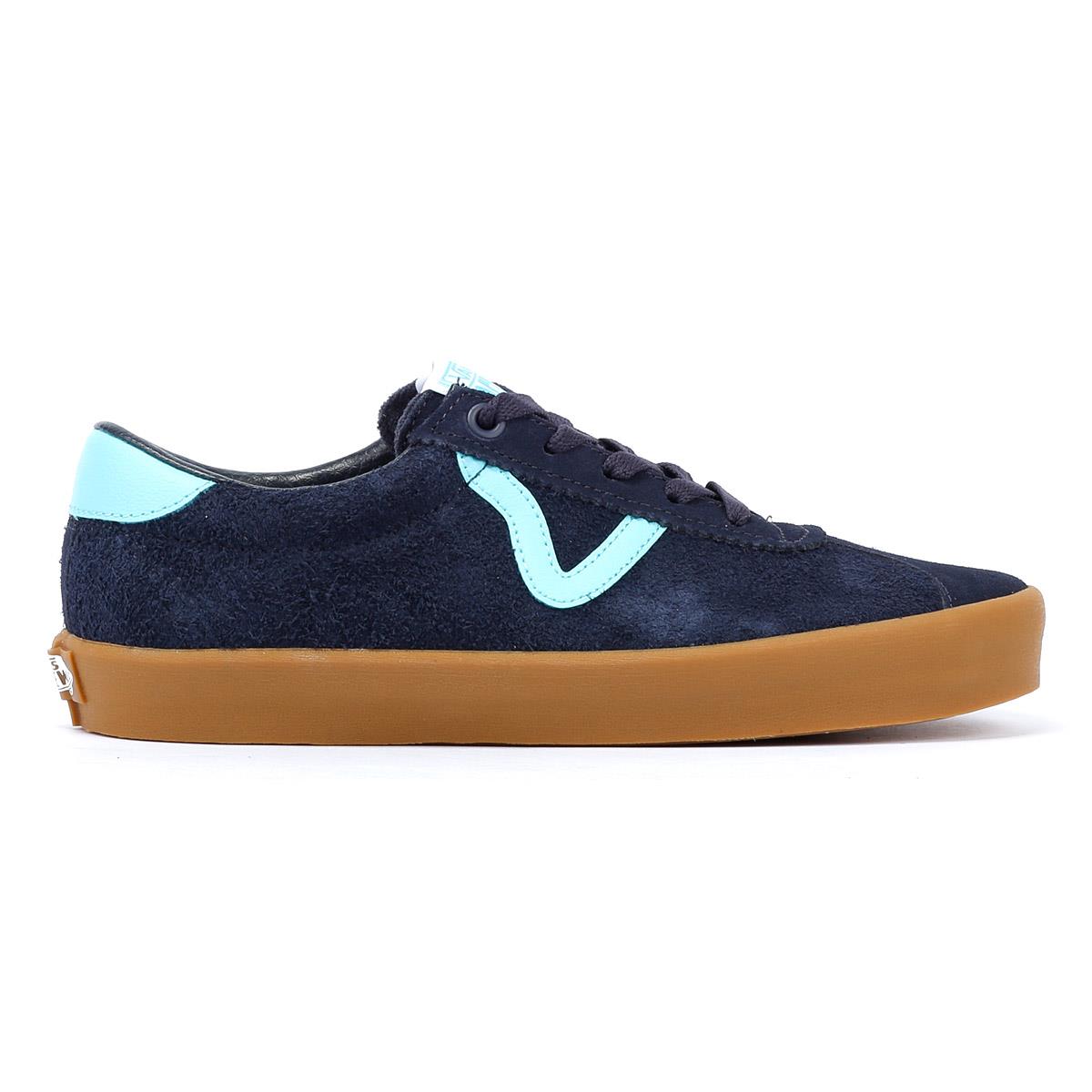 Vans Sport Low Damen Blau/Gummi Wildleder Turnschuhe
