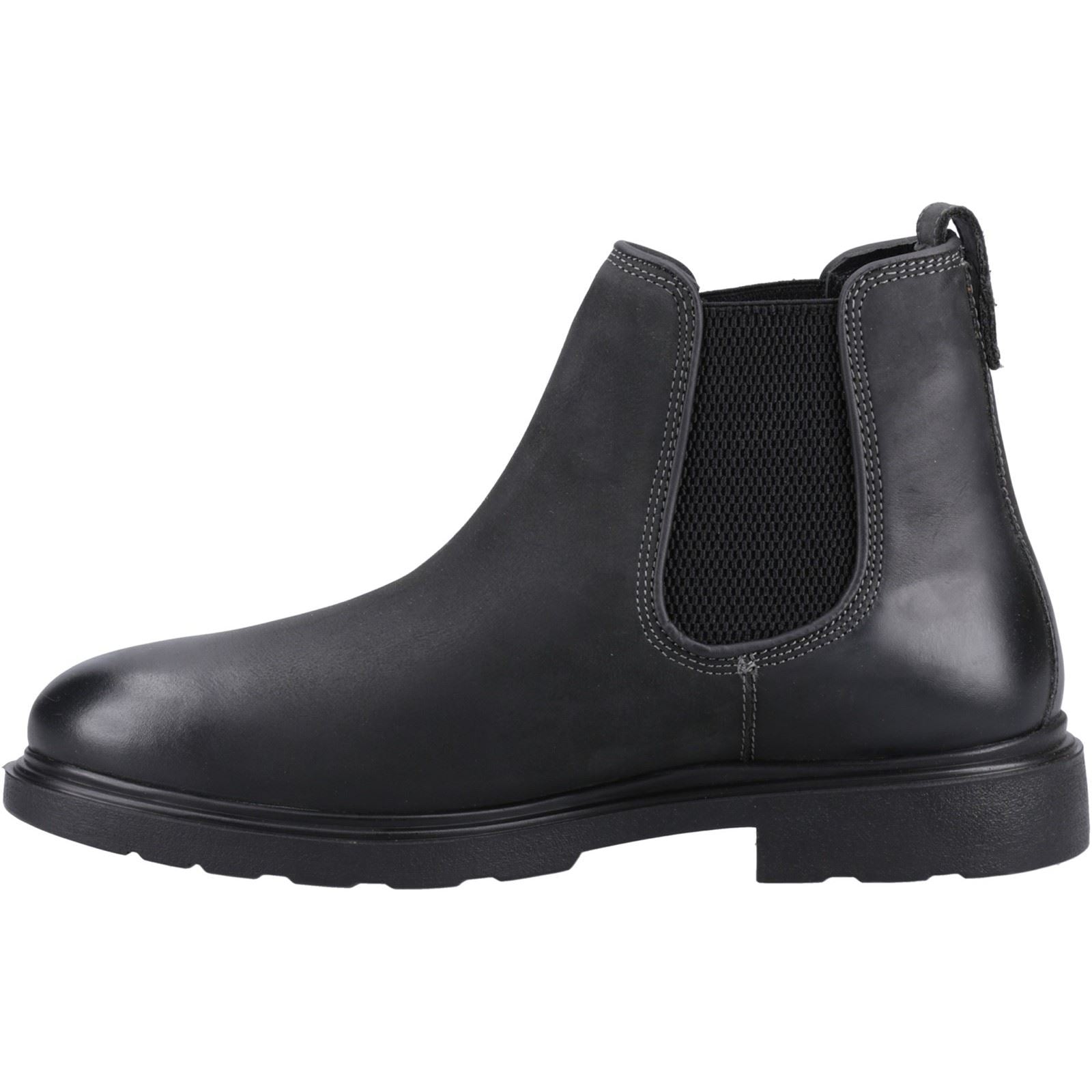 Hush Puppies Preston Chelsea Schwarze Farbe Herrenlederstiefel