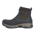 Muck Boots Apex Mid Zip Gummi-Dunkelbraune Gummistiefel