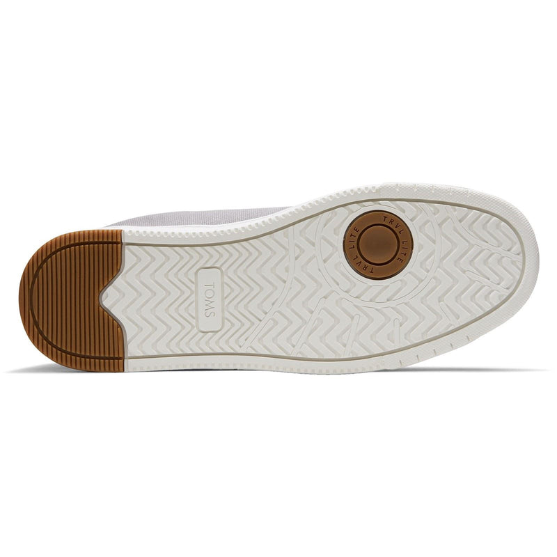 TOMS Travel Lite 2.0 Low 100% Baumwolle Herren Turnschuhe In Grau