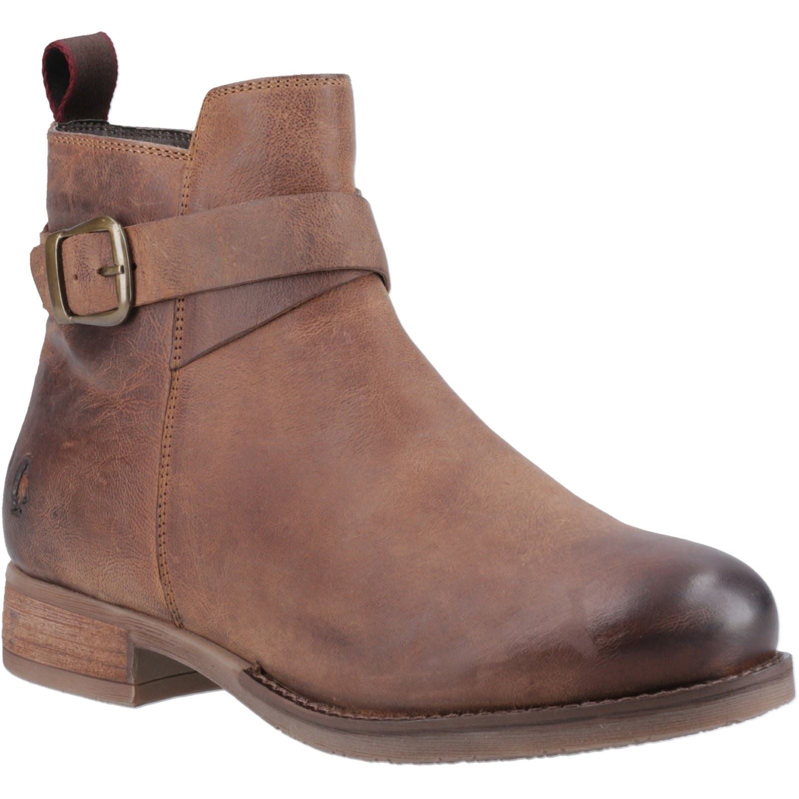 Hush Puppies Elise Damenstiefel aus braunem Leder