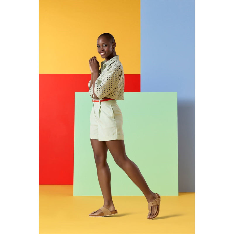 Hush Puppies Billie Damen Sandalen Aus Wildleder In Taupe