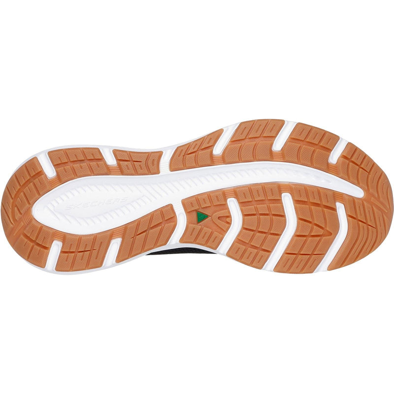 Skechers Edgeride Rekze Textile Herrenschuhe Schwarz/Weiß