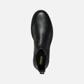 Geox Spherica EC1 C Tumble Leder Herren Schwarze Stiefel