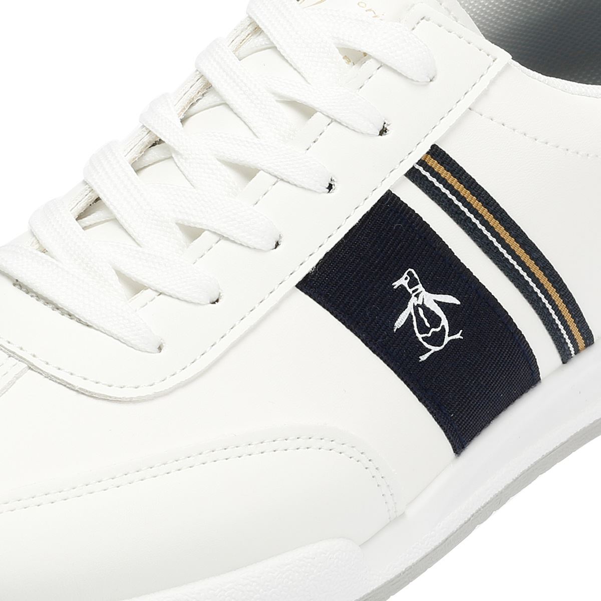 Penguin Gaz Herren Weiße Sneaker