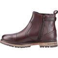 Pod Apollo Leder/Textil-Herrenstiefel In Dunkelbraun