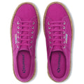Superga 2790 Rope 100% Baumwolle Damenviolette Lila Turnschuhe