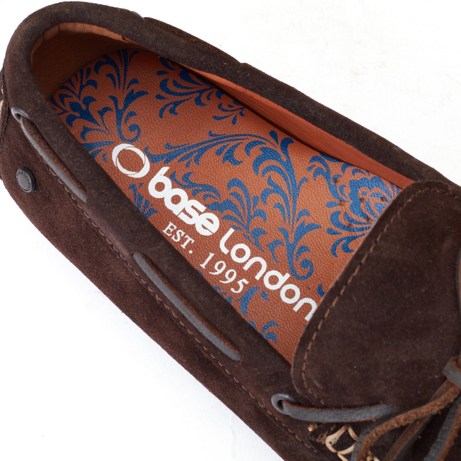 Base London Brooks Leder Herren Burnt Brown Loafer