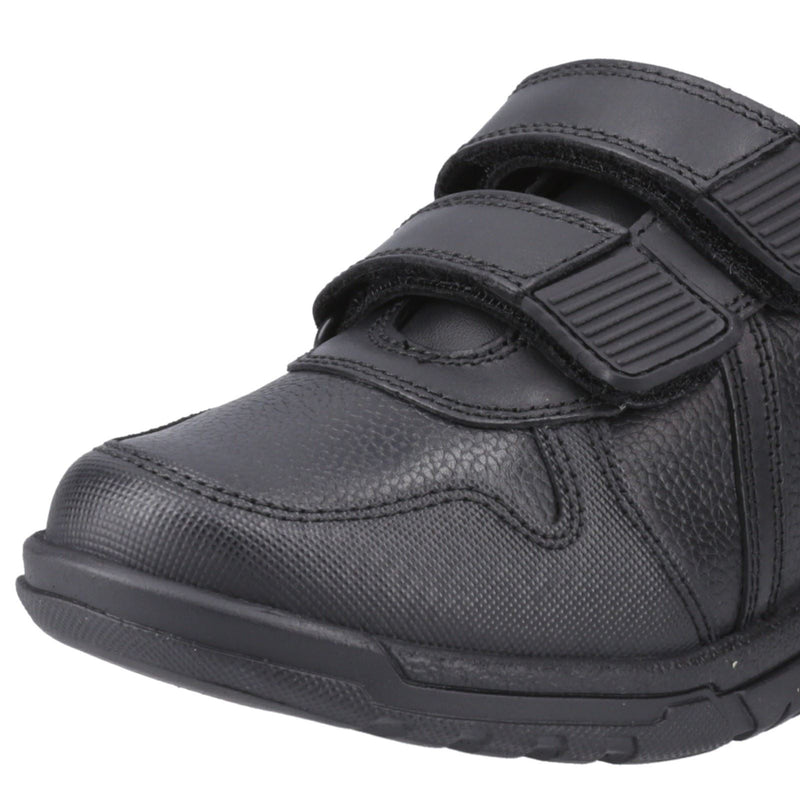 Hush Puppies Spencer Junior Lederschuhe Für Jungen In Schwarz